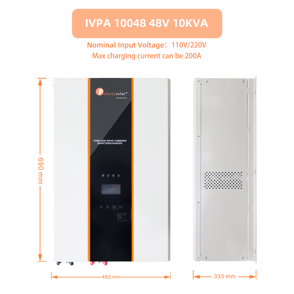 110V/220V 48V Solar Converter  - Split Phase Inverter 10Kw 110V 220V review and price