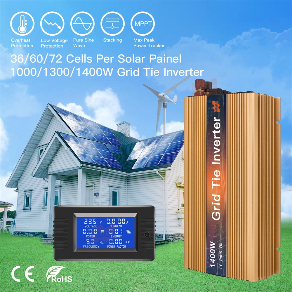 1000-1400W Grid Tie Micro Sola - Micro Inverter 1400W Solar Grid Tie review and price