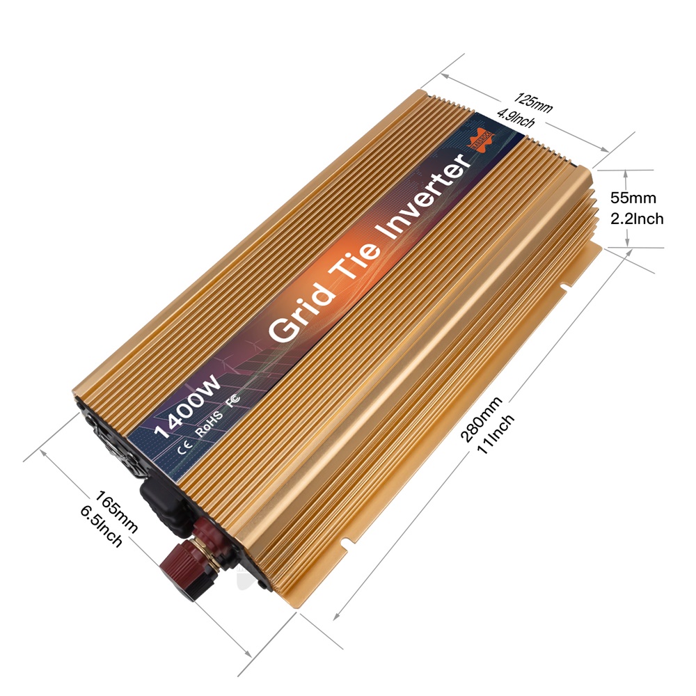 1000-1400W Grid Tie Micro Sola - Micro Inverter 1400W Solar Grid Tie review and price