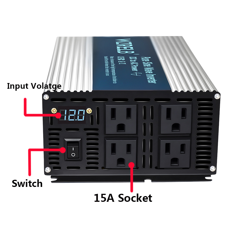 3000W Pure Sine Wave Inverter  - Inverter Pure Sine Wave 60Hz 120V 3000W review and price