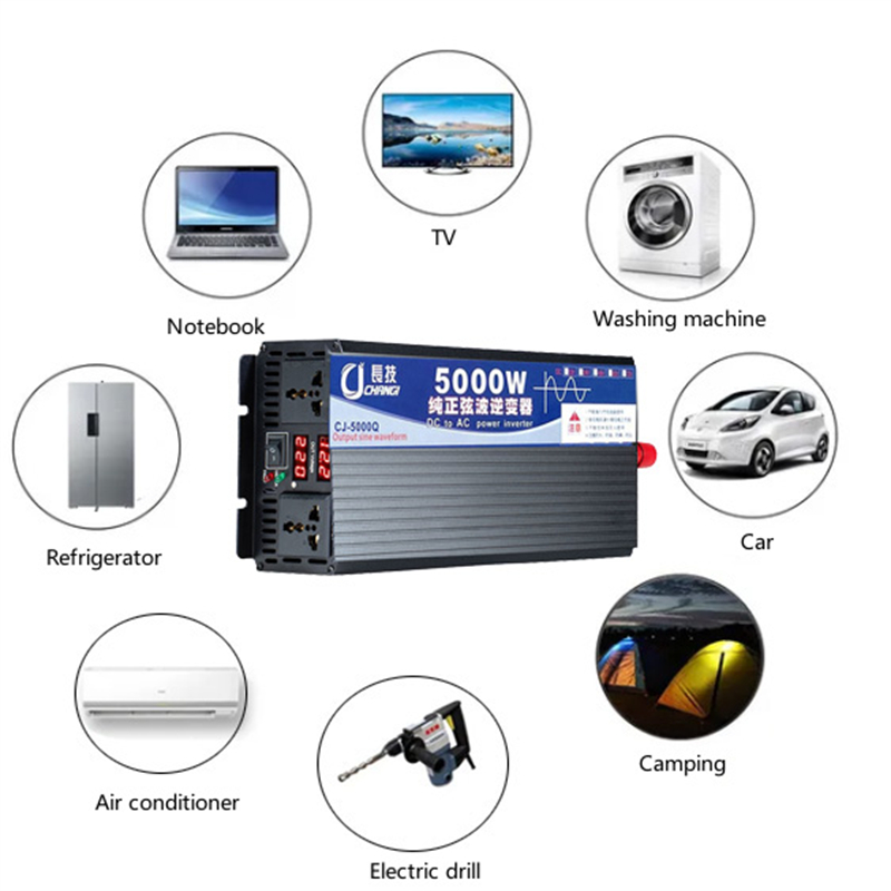 4000W/5000W/5500W/3000W Pure S - Inverter Pure Sine Wave 60Hz 120V 3000W review and price