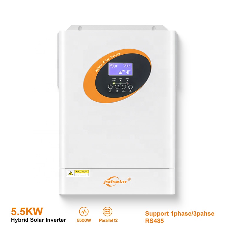 5.5Kw 5Kw Pure Sine Wave Mppt  - Hybrid Solar Inverter 5.5Kw Mppt 48V review and price