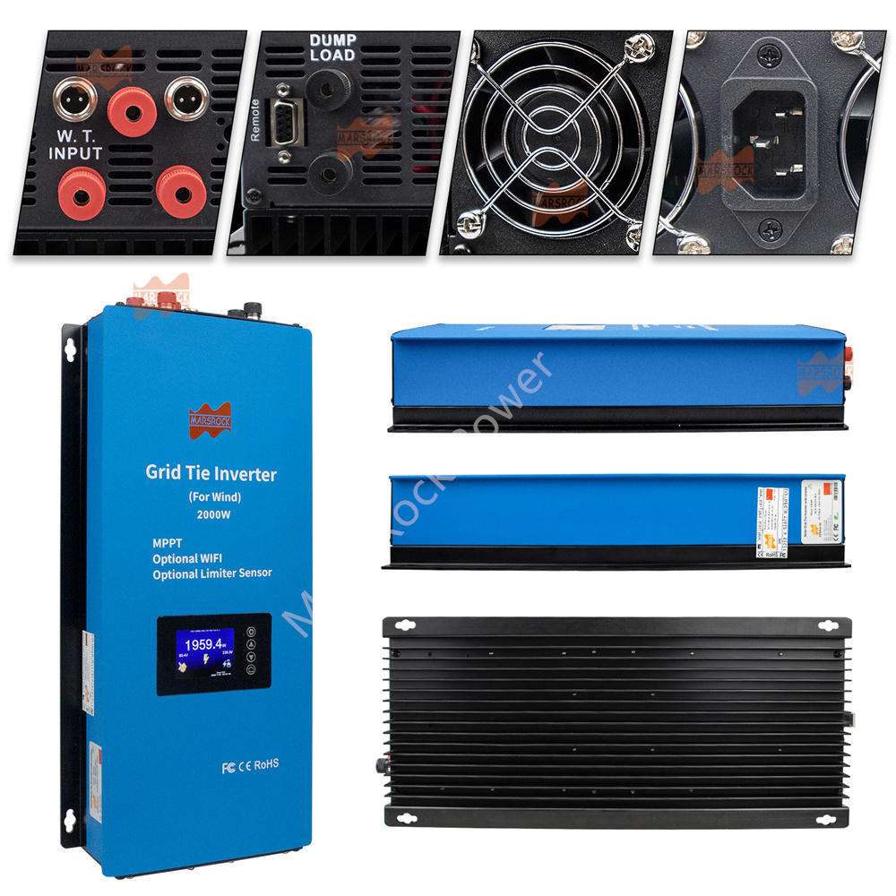 2000W 48V AC MPPT Wind Inverte - Grid Tie Inverter Limiter 2000W review and price