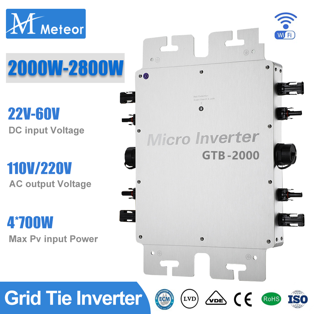 2000W 2400W 2800W Micro Invert - Grid Tie Inverter Limiter 2000W review and price