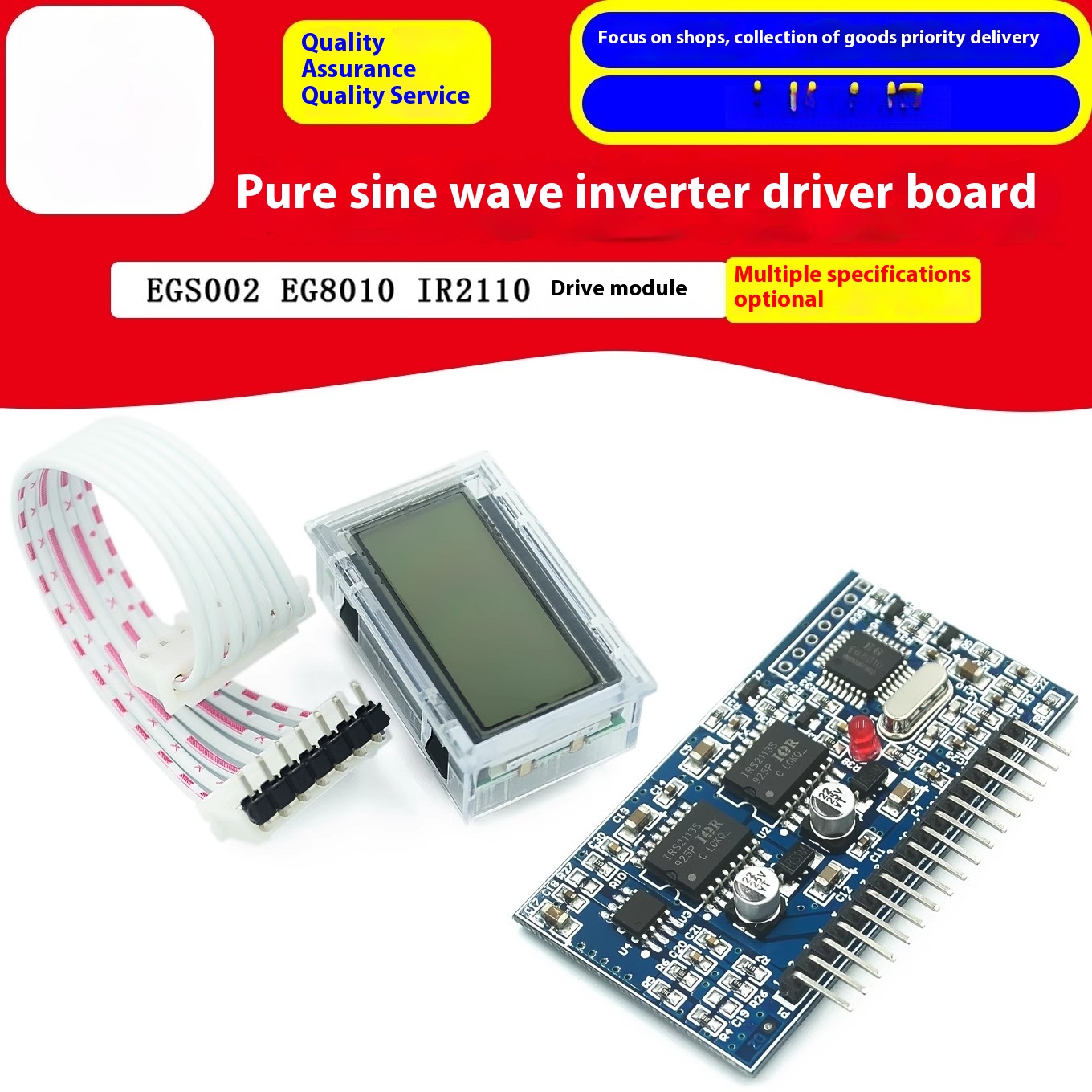 Pure Sine Wave Inverter Driver - Egs002 Pure Sine Wave Inverter Driver Board review and price