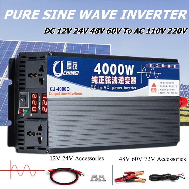 4000W/5000W/5500W/3000W Pure S - Inverter Pure Sine Wave 60Hz 120V 3000W review and price