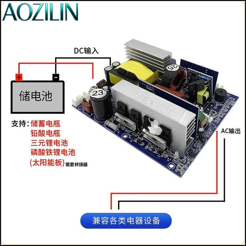 AOZILIN Pure Sine Wave Inverte - Pure Sine Wave Inverter Board 24V 48V review and price