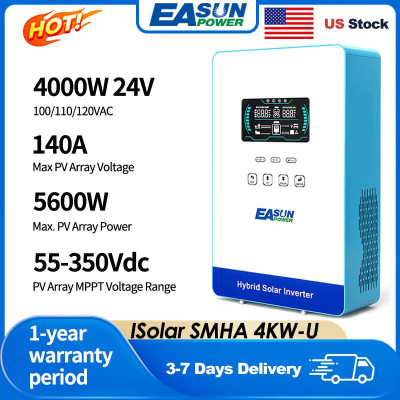 EASUN POWER 4KW 110V Off Grid  - Grid Tie Inverter Limiter 2000W review and price