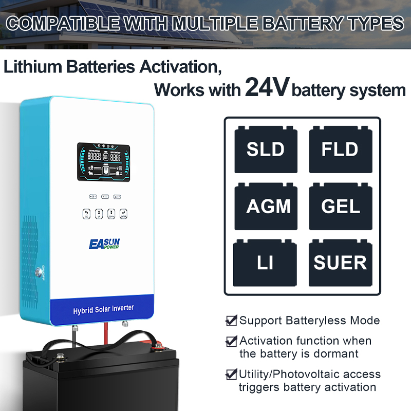EASUN POWER 4KW 110V Off Grid  - Grid Tie Inverter Limiter 2000W review and price
