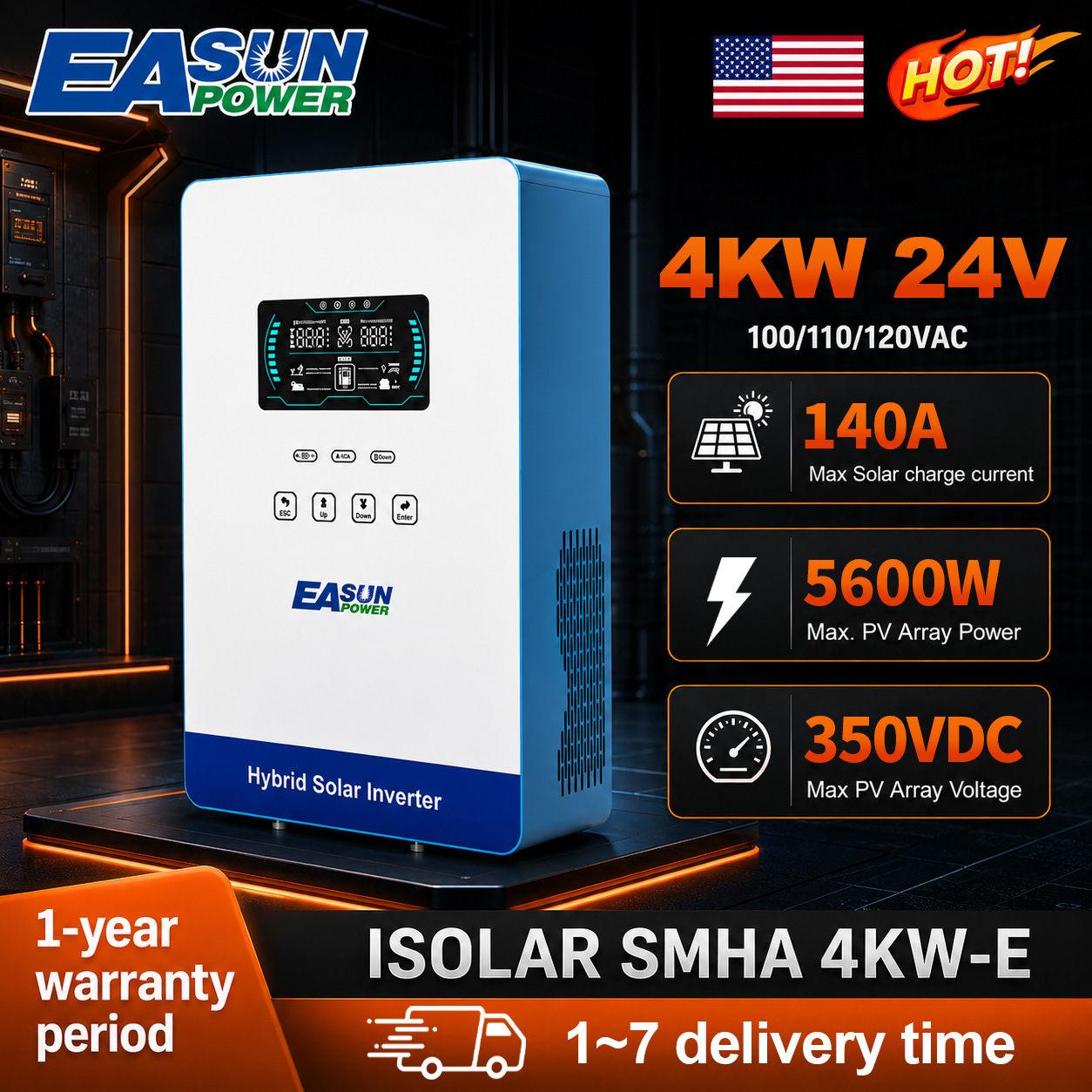 EASUN POWER 4000W Solar Invert - Grid Tie Inverter Limiter 2000W review and price