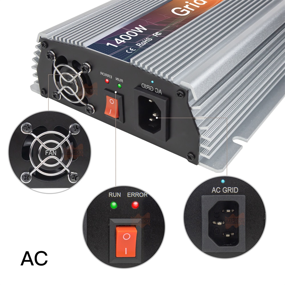 1400W Solar MPPT Micro Inverte - Micro Inverter 1400W Solar Grid Tie review and price