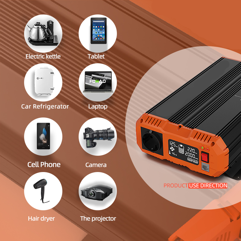 FCHAO 4000W Power Pure Sine Wa - Power Inverter 12V 220V 4000W Continuous review and price