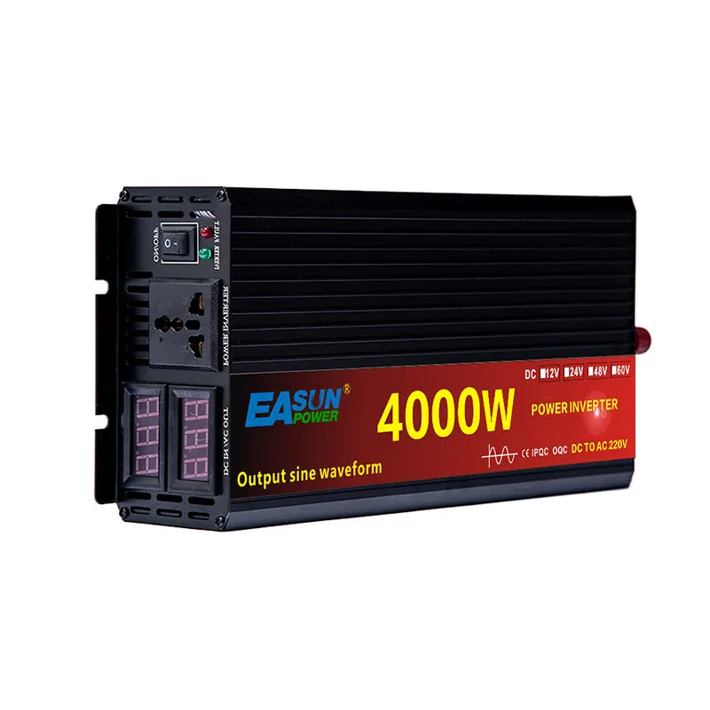 CHKJ Easun 12v 24V 48V DC to A - Pure Sine Wave Inverter 5000W 48V 220V review and price