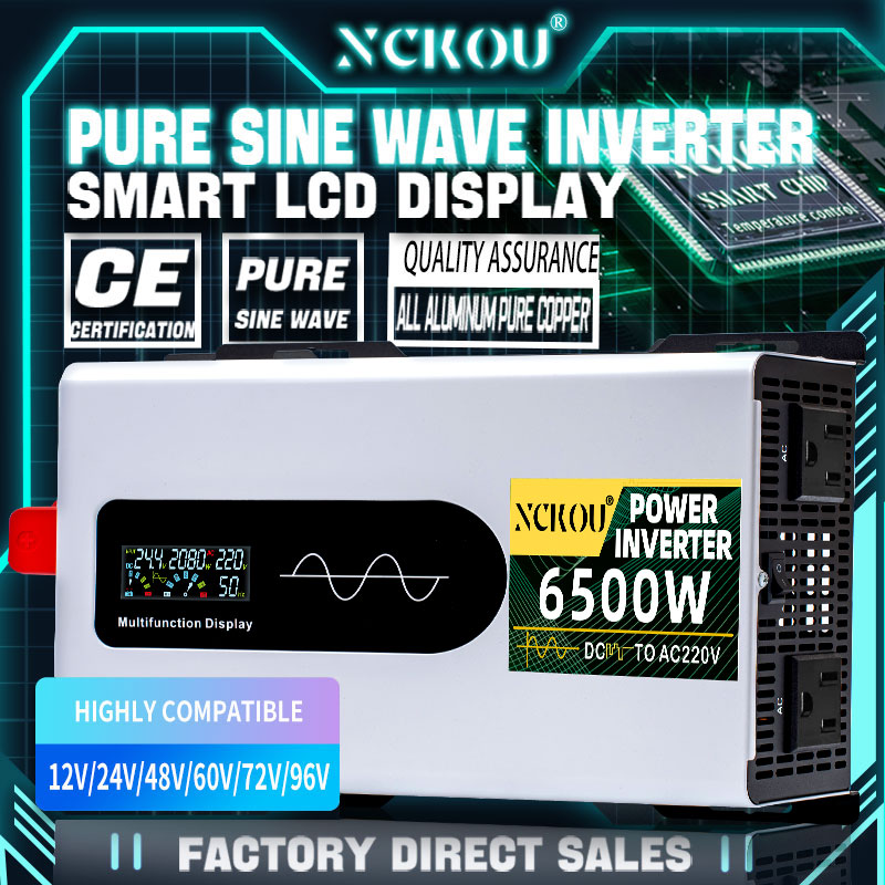 Inversor 12v 24v 48v 72v Para  - Pure Sine Wave Inverter 5000W 48V 220V review and price