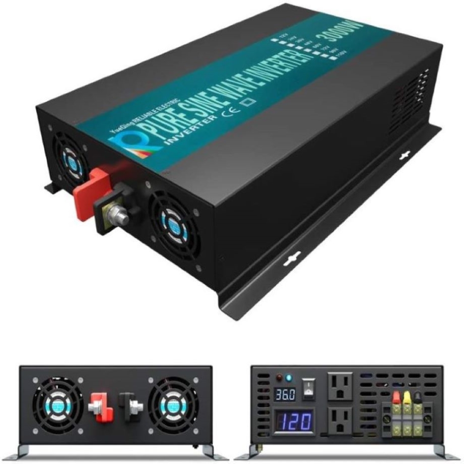 Pure Sine Wave Inverter 3000W  - Inverter Pure Sine Wave 60Hz 120V 3000W review and price