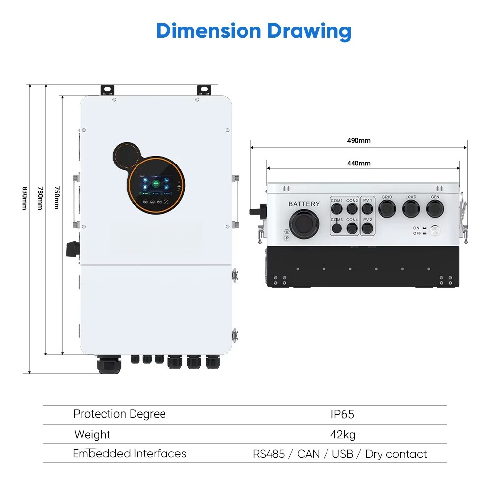 Lovsun Residential 8kW 10kW 12 - Split Phase Inverter 10Kw 110V 220V review and price