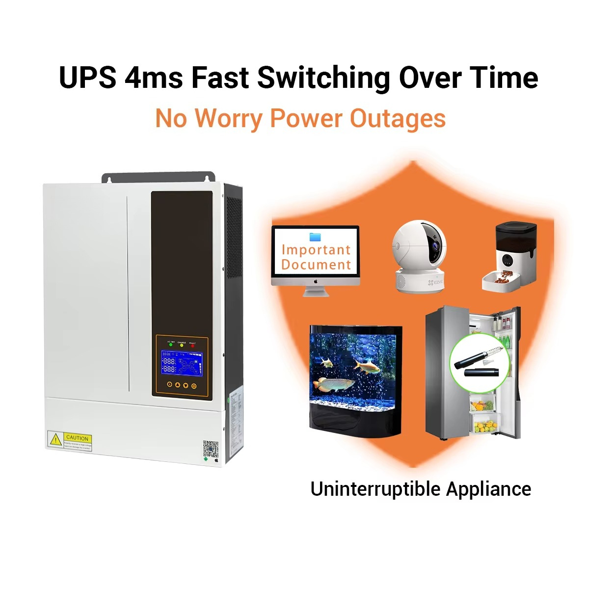 5.5KW 48V Hybrid On/ Off Grid  - Hybrid Solar Inverter 5.5Kw Mppt 48V review and price