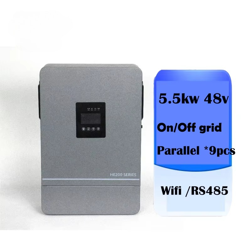 3.6kw 5.5kw 24V 48V 6.2kw Best - Hybrid Solar Inverter 5.5Kw Mppt 48V review and price