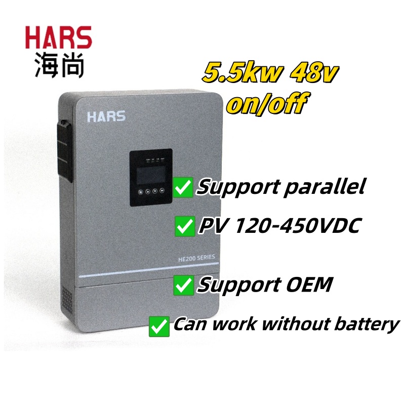 3.6kw 5.5kw 24V 48V 6.2kw Best - Hybrid Solar Inverter 5.5Kw Mppt 48V review and price